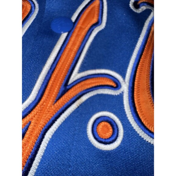 Vintage FUBU City Series Collection NYC METS KNICKS Long Sleeve Stitched Jersey - Picture 12 of 15